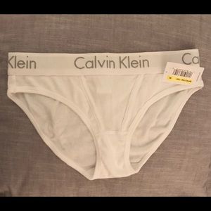 White Calvin Klein Bikini Underwear
